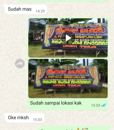 Pengiriman Papan Bunga Malangnengah Cibitung